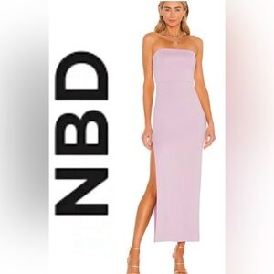 NBD Dress S Dream Gown in Lilac $188 -